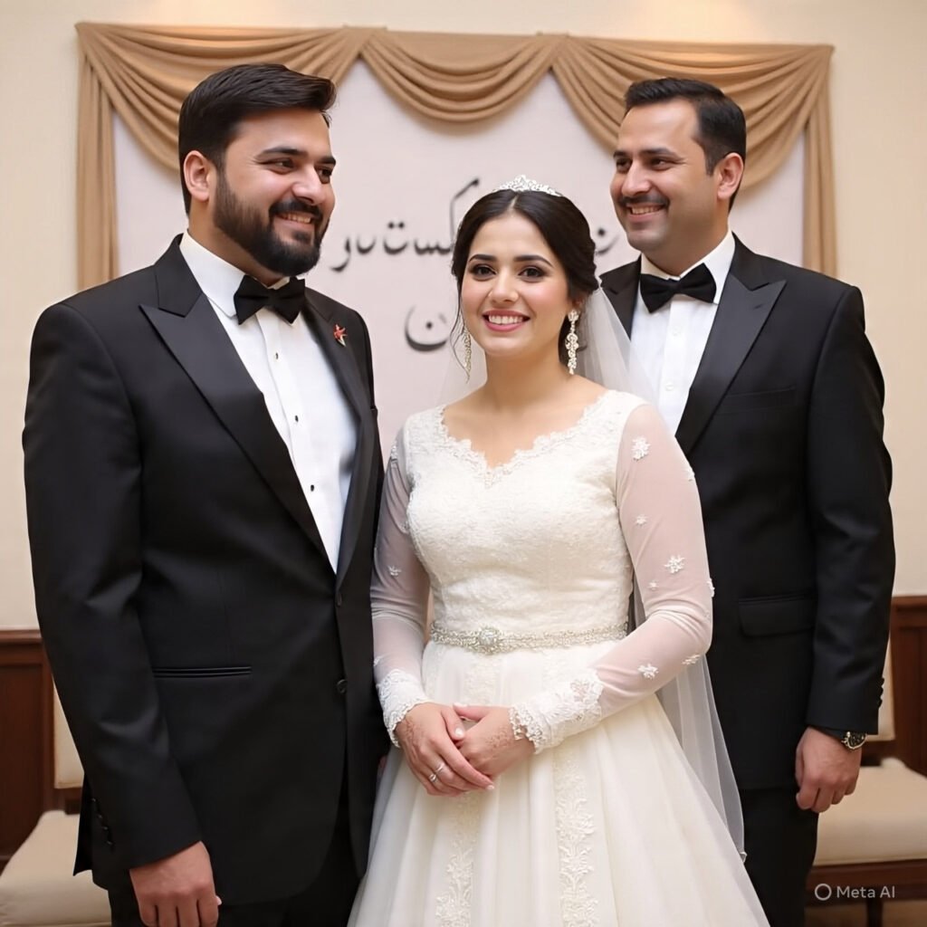 “Lawyer reviewing marriage registration papers in Lahore”